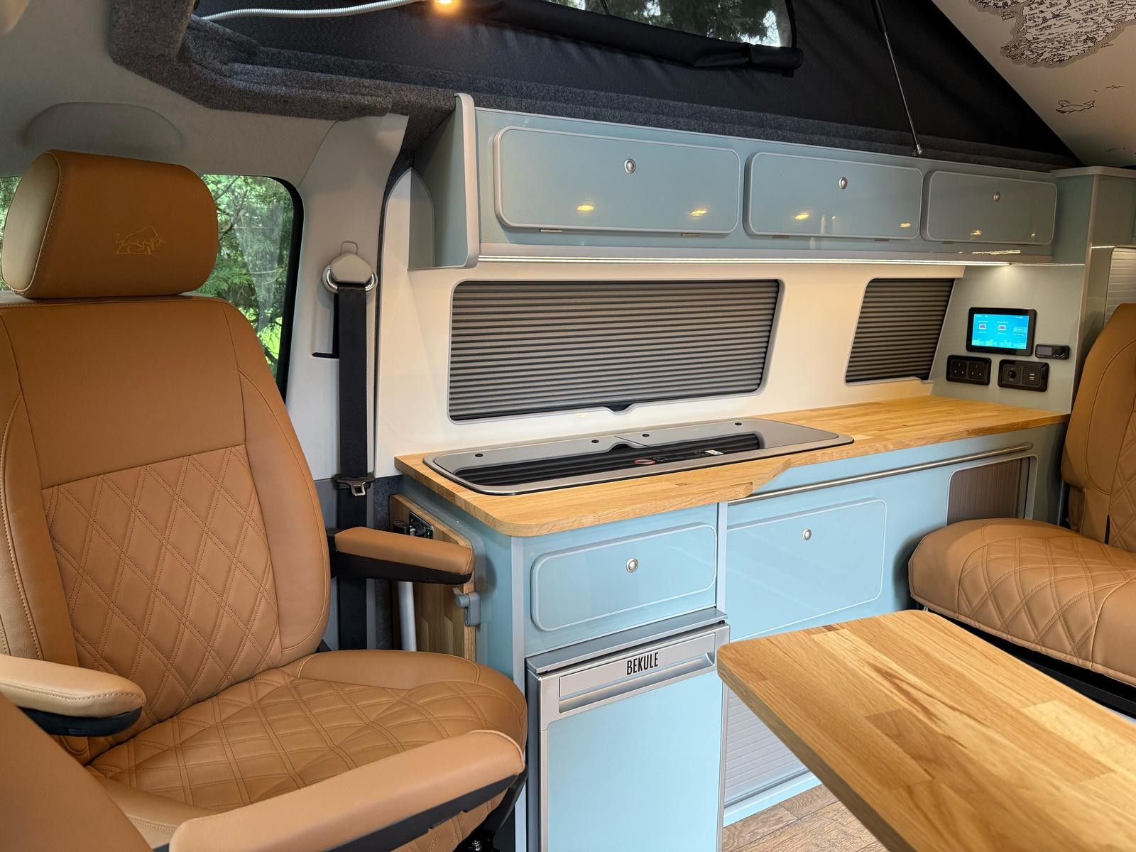 A VW T6 Campervan called Woody and for hire in Cockermouth, Cumbria