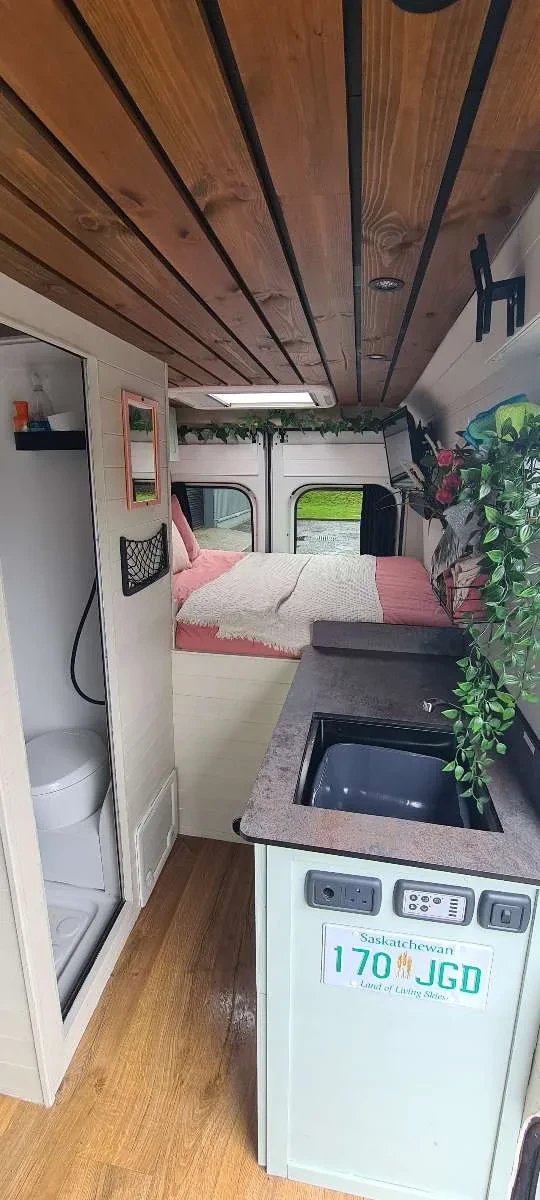 A Citroen Campervan called GLEN and for hire 