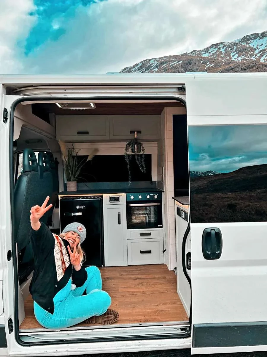 A Citroen Campervan called GLEN and for hire 