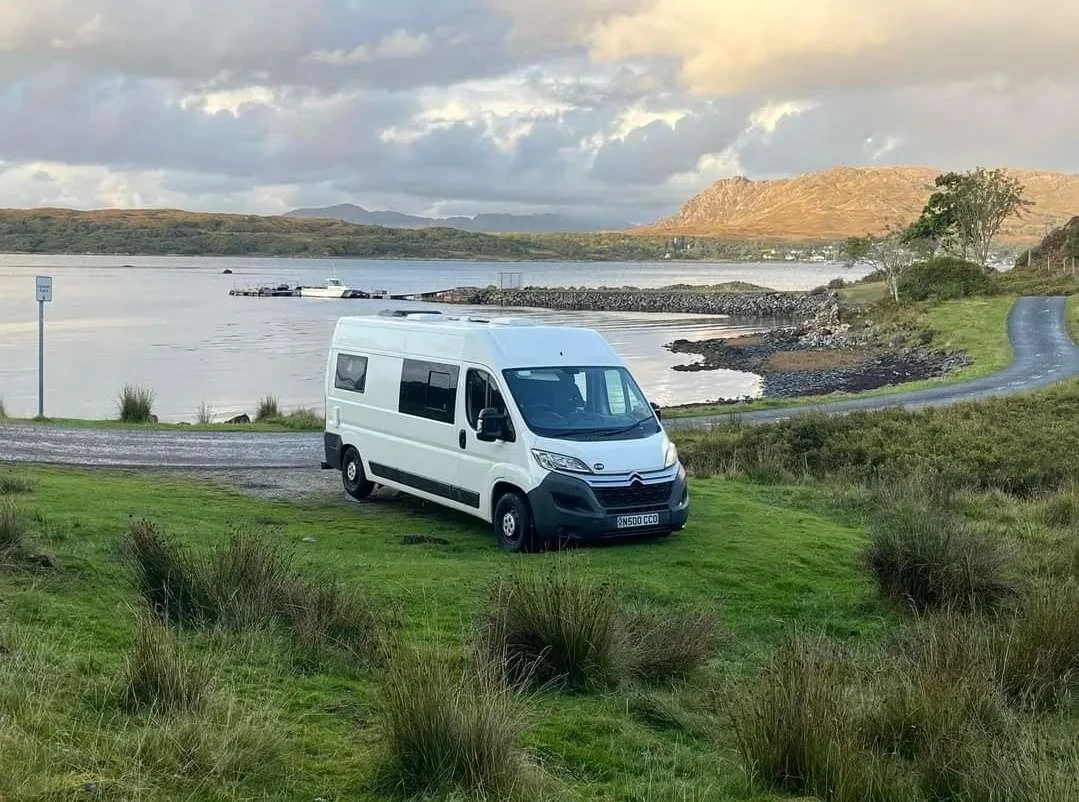A Citroen Campervan called GLEN and for hire 