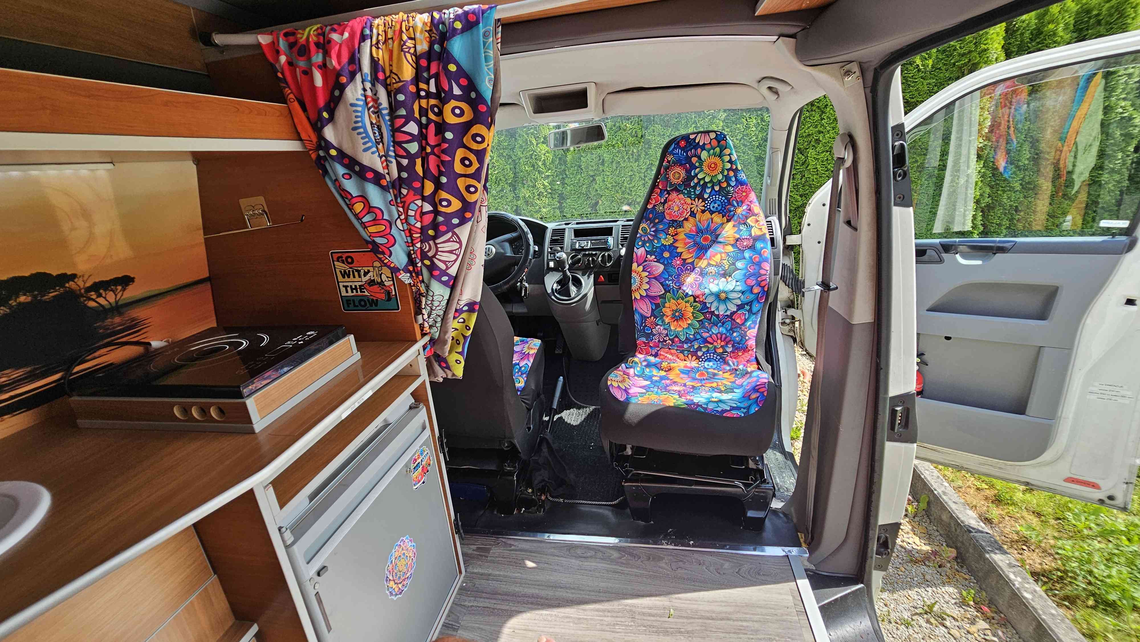 A VW T5 Campervan called Go and for hire in Radomlje, Slovenia