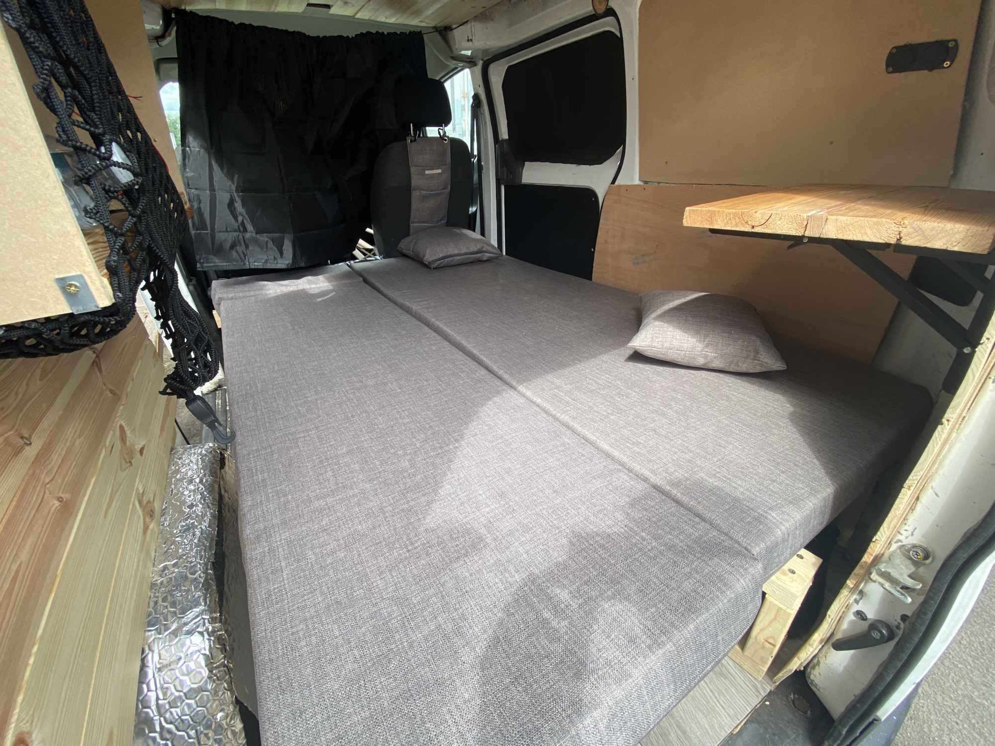 A Nissan Campervan called Smalls and for hire 