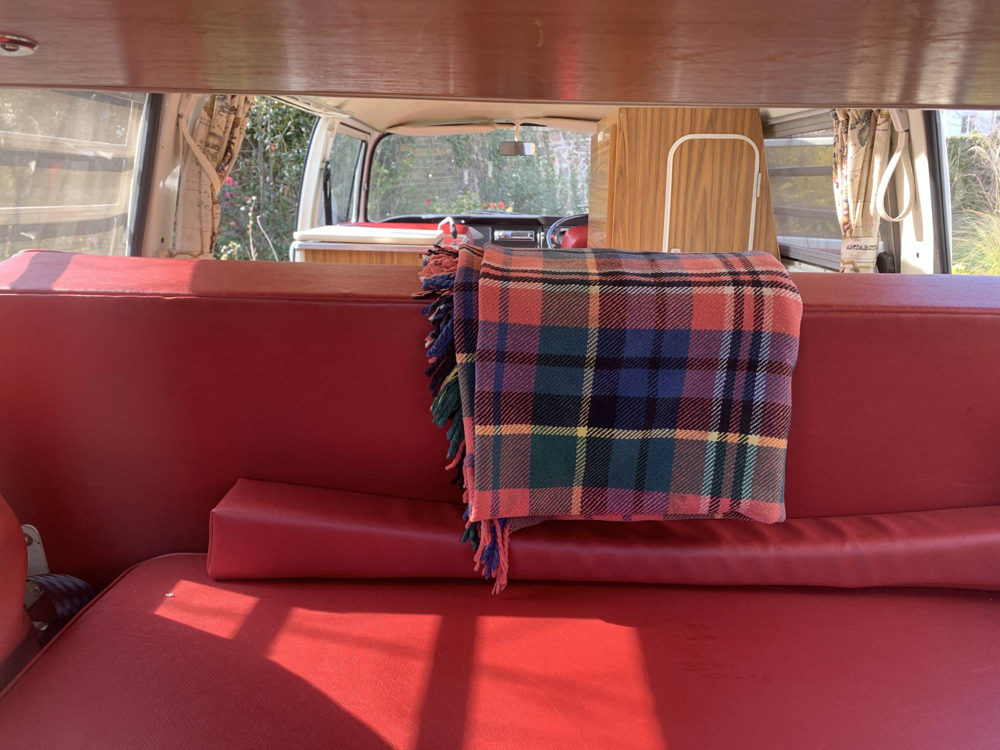 A VW T2 Classic Campervan called Alfred and for hire in Taunton, Somerset