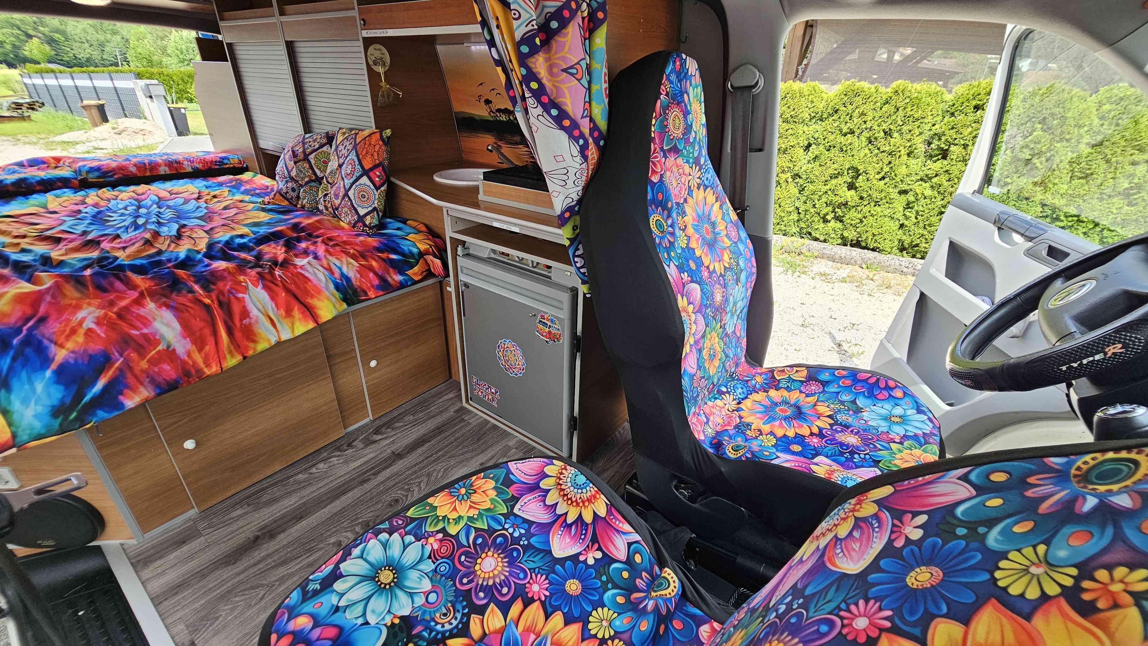 A VW T5 Campervan called Go and for hire in Radomlje, Slovenia