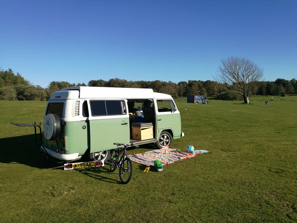 A VW T2 Brazilian Campervan called Willow-Van and for hire in Haverfordwest, Pembrokeshire