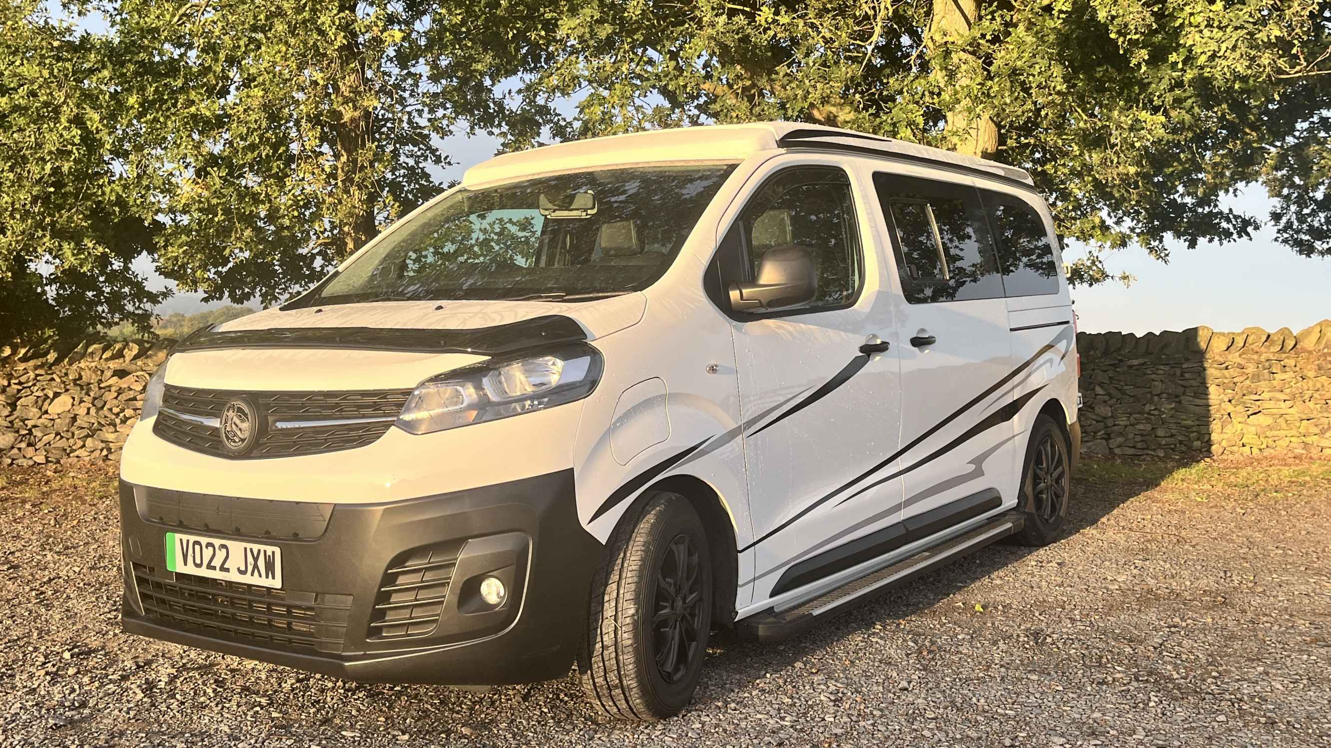 A Vauxhall Campervan called Charnwoody and for hire in Leicestershire, Leicestershire