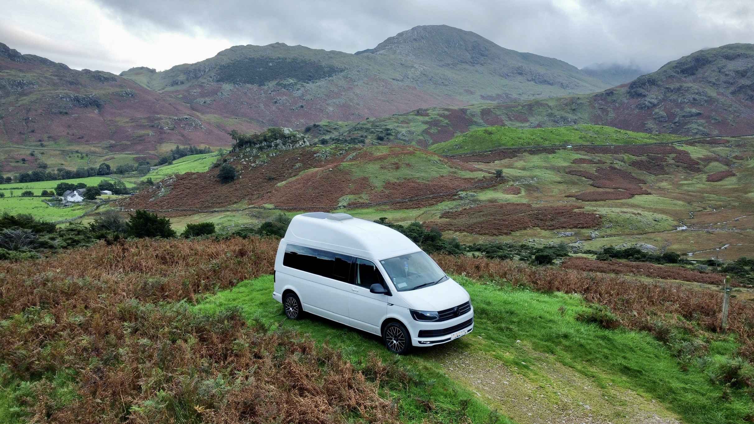 A VW T6 Campervan called Alpina and for hire in Cumbria, Cumbria