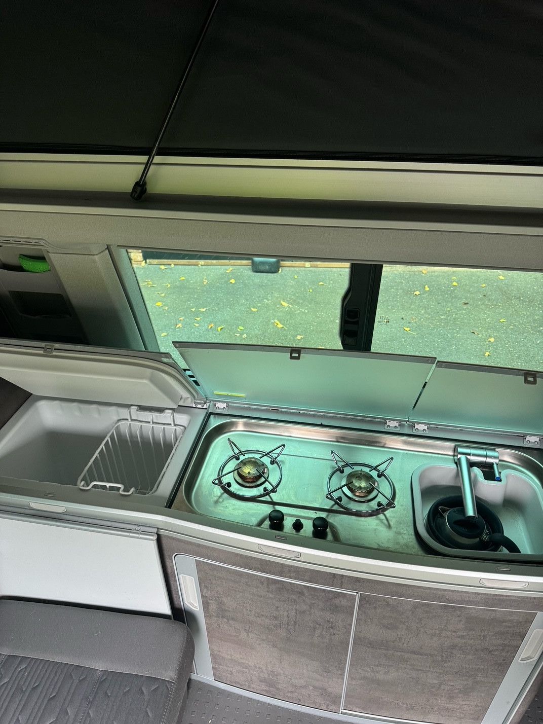 A VW T6 California Campervan called 22Cali and for hire in Derby, Derbyshire