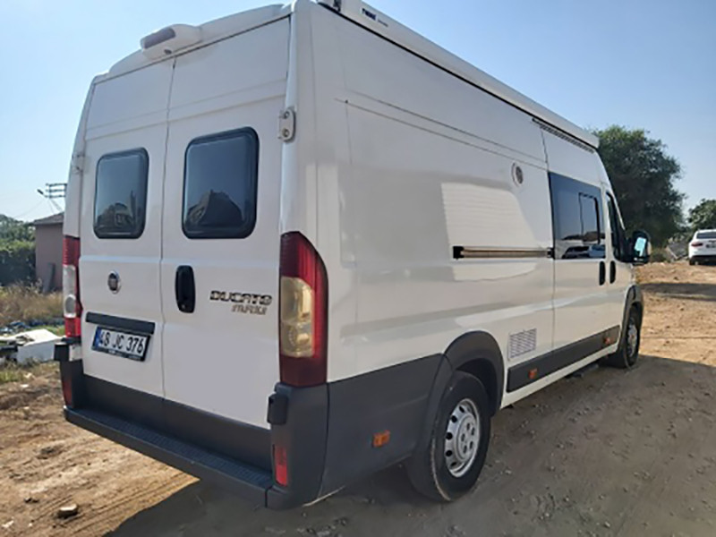 A Fiat Campervan called Ducato and for hire in Antalya, Turkey
