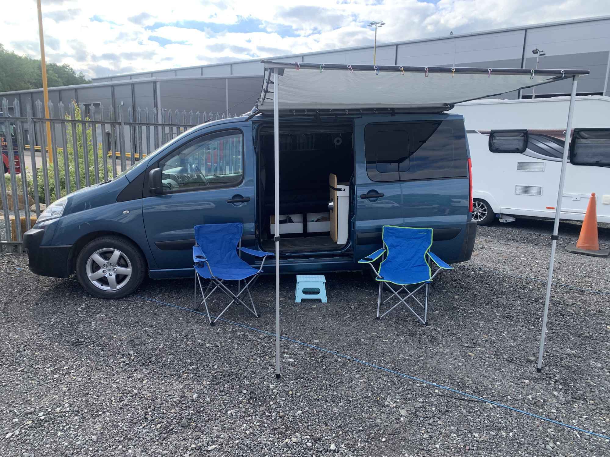 A Peugeot Campervan called Saydie and for hire in West Yorkshire, West Yorkshire