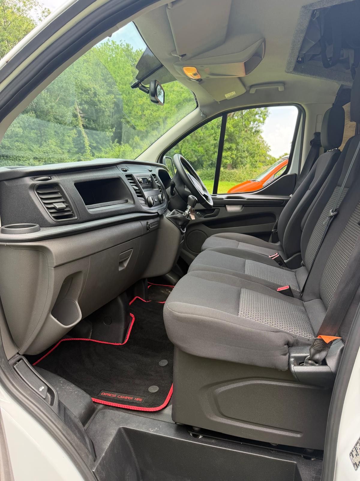 A Ford Campervan called Cwtch and for hire 
