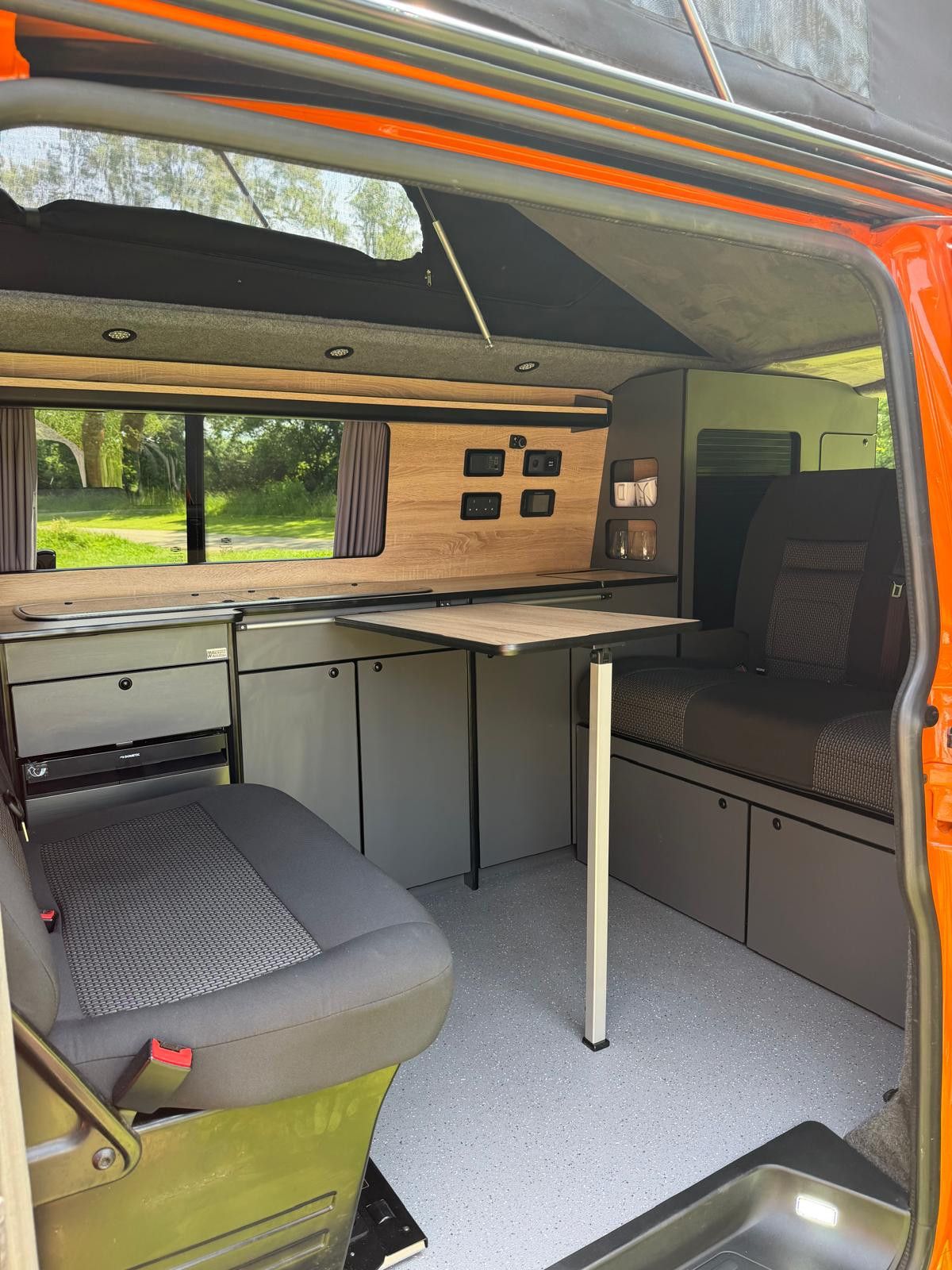 A VW T6 Campervan called Hapus and for hire 