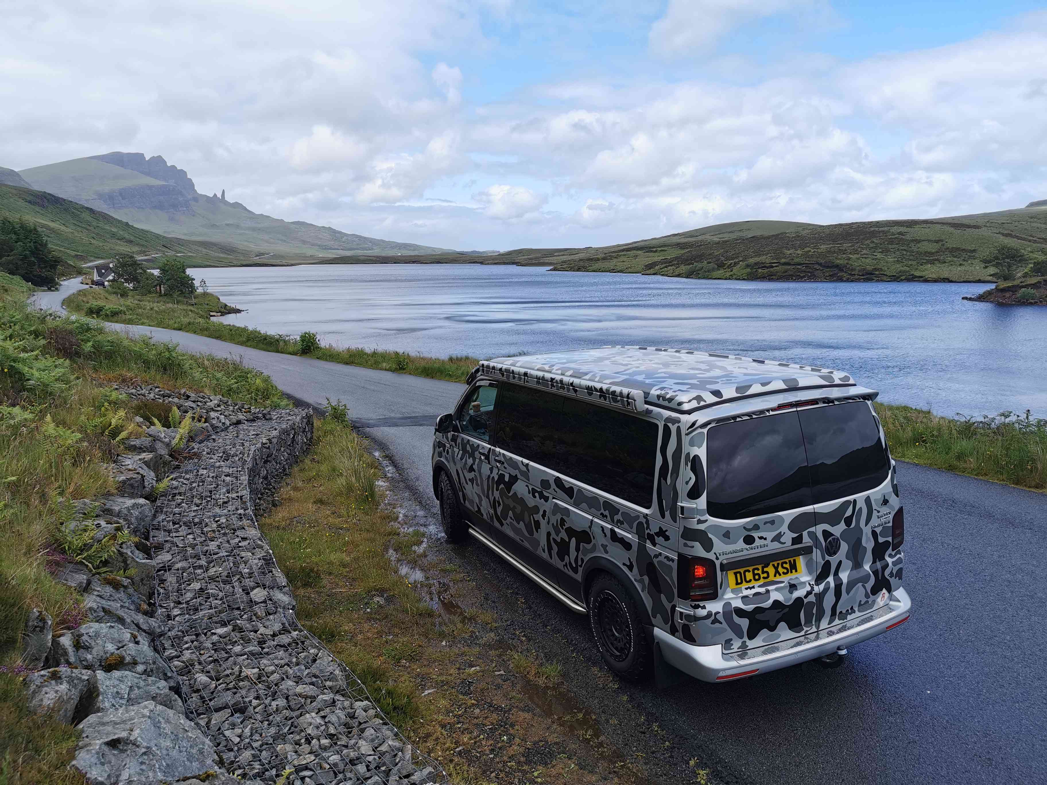 A VW T6 Campervan called Angus and for hire 