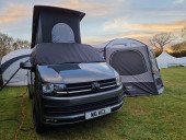 A VW T6 Campervan called PYRA and for hire 