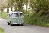 A VW T2 Brazilian Campervan called Willow-Van and Willow. 'The open road for hire in Haverfordwest, Pembrokeshire
