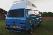 A VW T3 Campervan called Abbie and Back view for hire in Hingham, Norfolk