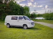 A VW T4 Campervan called Kaspar and for hire in Penrith, Cumbria