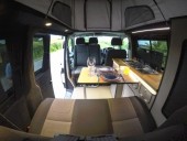 A VW T6 Campervan called Bongo and Interior for hire in Derby, Derbyshire