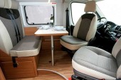 A Low Profile Motorhome called Maxi and Interior for hire in Cadiz,