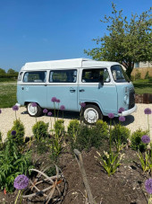 A VW T2 Classic Campervan called Bluebell and for hire in wedmore , Somerset