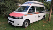 A VW T5 Campervan called Pink-Panter and for hire in Podgorica, Montenegro