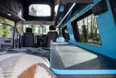 A VW T6 Campervan called Perry and for hire in Northampton, Northamptonshire