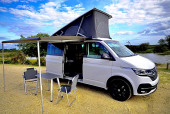 A VW T6 California Campervan called Billy-Ocean and for hire in Swindon , Wiltshire