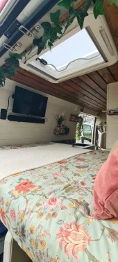 A Citroen Campervan called GLEN and for hire 