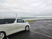 A Toyota Campervan called Vellfire and for hire in Kilmarnock, Ayrshire