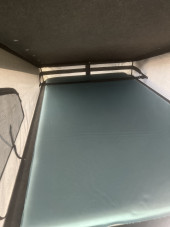 A VW T6 Campervan called T6-4Motion and WestDubs Pop up Roof Sleeping Area for hire 