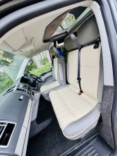 A VW T5 Campervan called JAXX and for hire in Frodsham , Cheshire