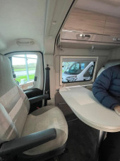 A Fiat campervan called Berti and for hire in Wedmore , Somerset