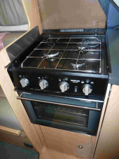 A Renault Campervan called Raquel and 4 Burner Hob and Oven for hire in Morpeth, Northumberland