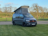 A VW T6 Campervan called Bessy and for hire in Knutsford, Cheshire