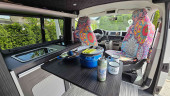 A VW T6 Campervan called Flow and for hire in Radomlje, Slovenia