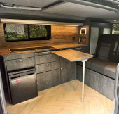 A Ford Campervan called Toby-The-Camper and for hire in Taunton, Somerset