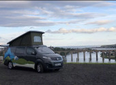 A Vauxhall Campervan called Vauxhall-Vivaro and for hire