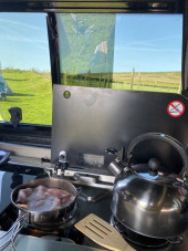 A VW T5 Campervan called Dolly and for hire in Ross-on-Wye, Herefordshire