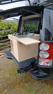 A Land Rover Campervan called The-Beast and for hire in West Yorkshire, West Yorkshire