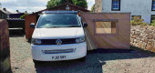 A VW T5 Campervan called Reiver and for hire in brampton, Cumbria
