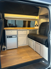 A VW T6 Campervan called Tina and for hire in Knutsford, Cheshire