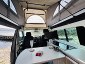 A VW T6 Campervan called JETT and for hire in Frodsham , Cheshire
