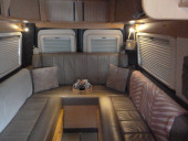 A Renault Campervan called Raquel and U shaped Lounge Area for hire in Northumberland, Northumberland