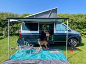 A VW T6 California Campervan called Gertie and for hire in Swindon , Wiltshire