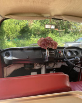A VW T2 Classic campervan called Alfred and for hire in Taunton, Somerset