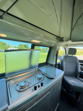 A VW T6 California Campervan called Gertie and for hire in Swindon , Wiltshire