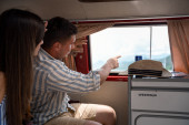 A VW T3 campervan called Red-Westfalia-Camper and for hire in Podgorica, 
