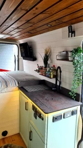 A Citroen Campervan called GLEN and for hire 