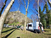 A Citroen Campervan called GLEN and for hire 