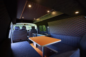 A VW T5 Campervan called Tangerine-Dream and for hire in Hove, West Sussex